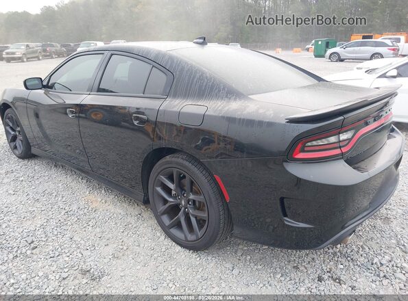 2C3CDXHG6MH569775 2021 DODGE CHARGER Black Tył lewy