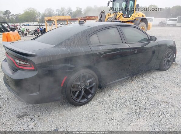 2C3CDXHG6MH569775 2021 DODGE CHARGER Black Tył prawy