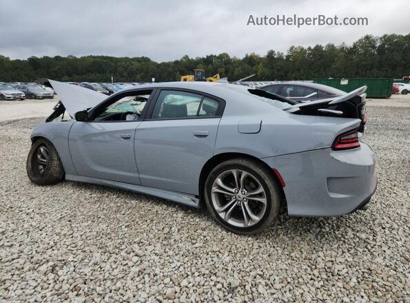 2C3CDXHG6MH661453 2021 DODGE CHARGER Серебряный Задняя левая четверть