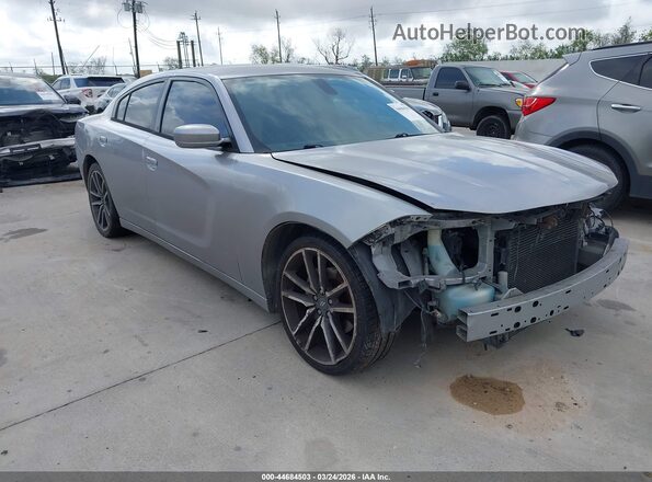 2C3CDXHG7GH132453 2016 DODGE CHARGER Silver Front right