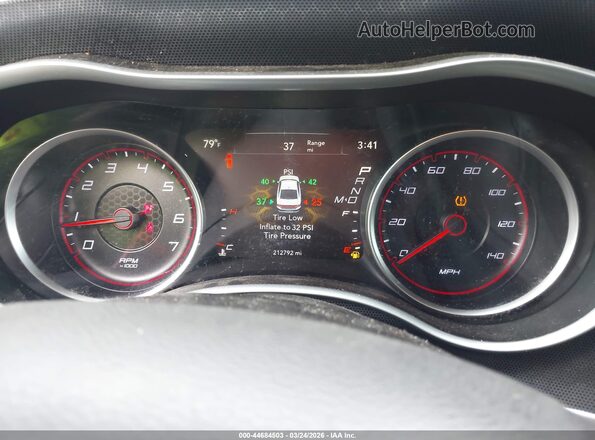 2C3CDXHG7GH132453 2016 DODGE CHARGER Silver Rear seats view