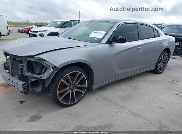 2C3CDXHG7GH132453 2016 DODGE CHARGER Silver Front left