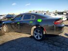 2017 Dodge Charger Sxt Черный vin: 2C3CDXHG7HH523670