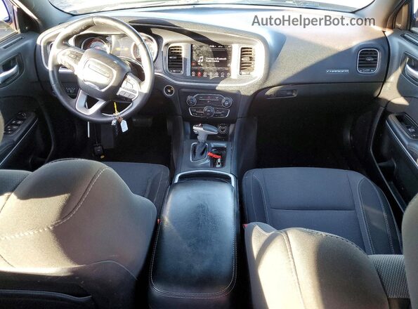 2C3CDXHG7HH523670 2017 DODGE CHARGER Черный Вид панели приборов