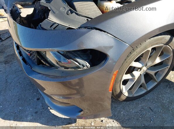 2C3CDXHG7NH153297 2022 DODGE CHARGER Gray Front view