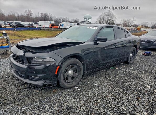 2C3CDXHG8GH303453 2016 DODGE CHARGER Черный Передняя левая четверть