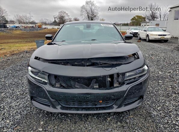 2C3CDXHG8GH303453 2016 DODGE CHARGER Черный Вид спереди