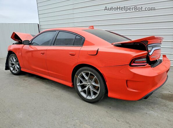 2C3CDXHG8PH649261 2023 DODGE CHARGER Orange Trasero izquierdo