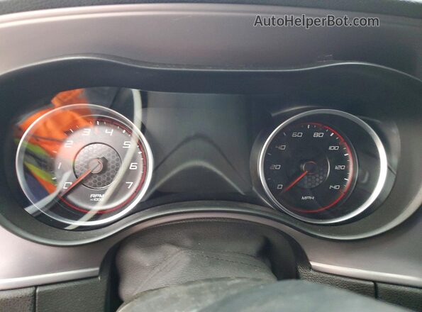 2C3CDXHG8PH649261 2023 DODGE CHARGER Orange Vista del cuadro de instrumentos