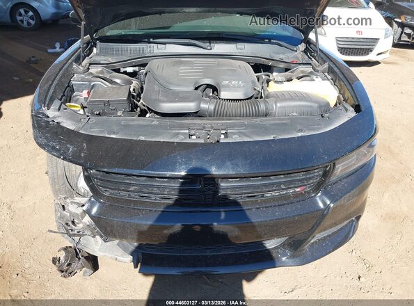 2C3CDXHG9HH599150 2017 DODGE CHARGER Черный Вид сзади