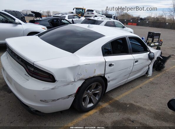2C3CDXHG9JH176395 2018 DODGE CHARGER Белый Панорамный вид салона 360°