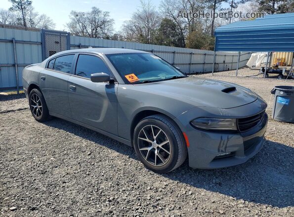2C3CDXJG0JH181415 2018 DODGE CHARGER Серый Передняя правая четверть