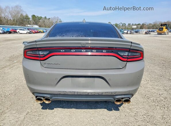 2C3CDXJG0JH181415 2018 DODGE CHARGER Серый Вид сзади