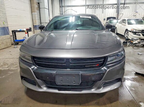 2C3CDXJG1HH579629 2017 DODGE CHARGER Серый Вид спереди