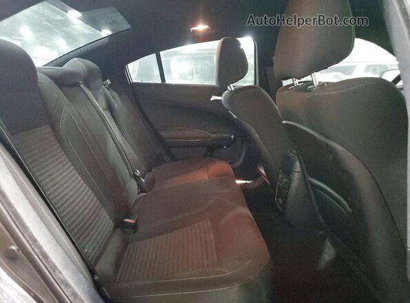 2C3CDXJG1HH579629 2017 DODGE CHARGER Серый Вид задних сидений