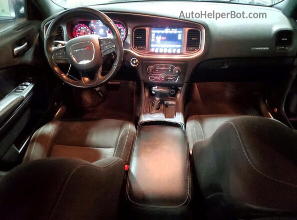 2C3CDXJG1HH579629 2017 DODGE CHARGER Серый Вид панели приборов