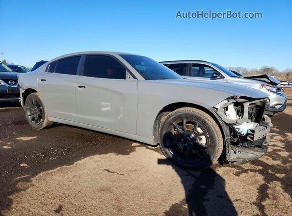 2C3CDXJG3HH603302 2017 DODGE CHARGER Серый Передняя правая четверть