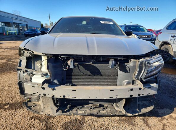 2C3CDXJG3HH603302 2017 DODGE CHARGER Серый Вид спереди