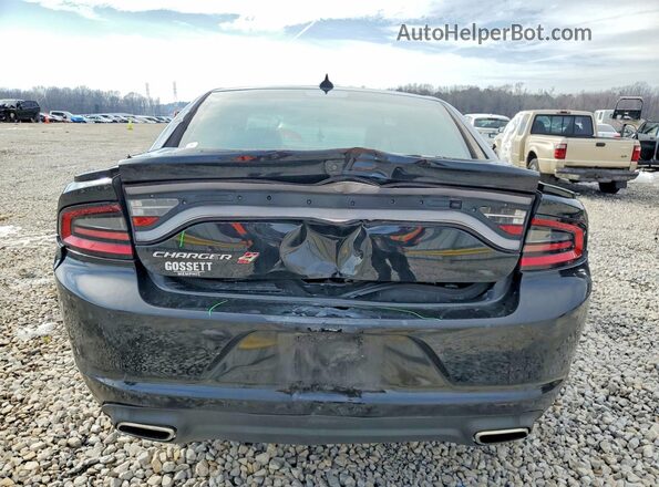 2C3CDXJG5KH580192 2019 DODGE CHARGER Черный Вид сзади