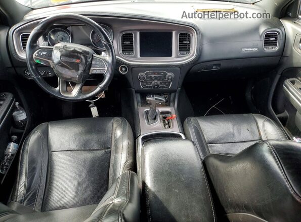 2C3CDXJG5KH580192 2019 DODGE CHARGER Черный Вид панели приборов