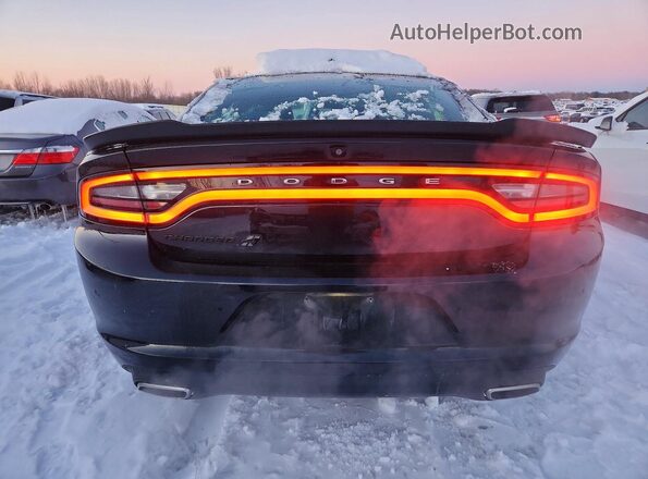 2C3CDXJG6KH671391 2019 DODGE CHARGER Черный Вид сзади