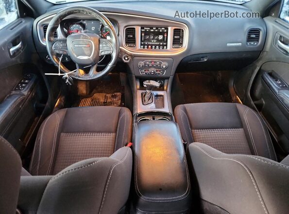 2C3CDXJG6KH671391 2019 DODGE CHARGER Черный Вид панели приборов