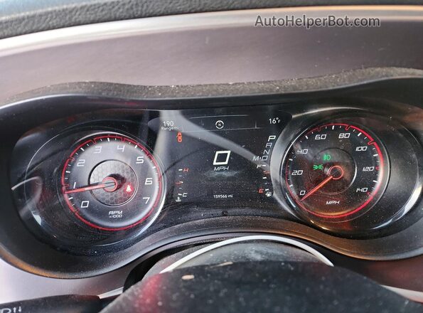 2C3CDXJG6KH671391 2019 DODGE CHARGER Черный Вид щитка приборов