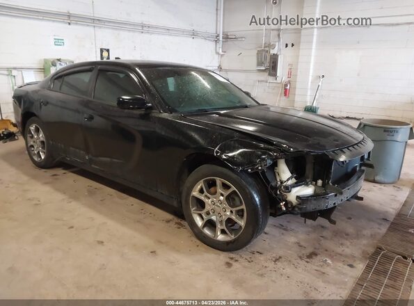 2C3CDXJG7GH136786 2016 DODGE CHARGER Black Առջևի աջ