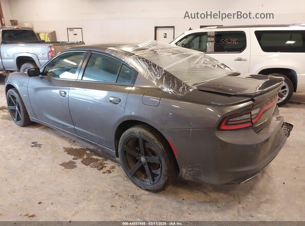 2C3CDXJG7JH224356 2018 DODGE CHARGER Серый Задняя левая четверть