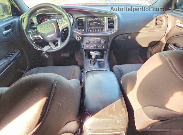 2C3CDXJG9HH569883 2017 DODGE CHARGER Red წინა პანელის ხედი