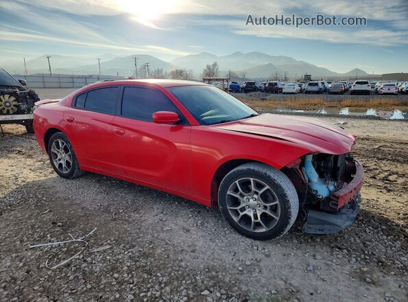 2C3CDXJG9HH569883 2017 DODGE CHARGER Red წინა მარჯვენა