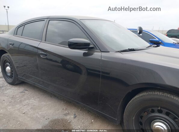 2C3CDXKT0KH600683 2019 DODGE CHARGER Черный Вид задней части салона