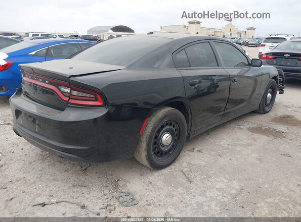 2C3CDXKT0KH600683 2019 DODGE CHARGER Черный Задняя правая четверть