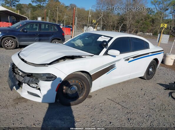 2C3CDXKT1LH115017 2020 DODGE CHARGER Белый Передняя левая четверть