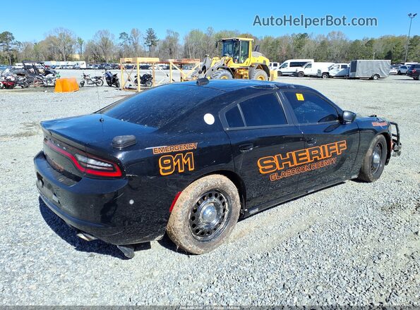 2C3CDXKT8KH733031 2019 DODGE CHARGER Черный Задняя правая четверть