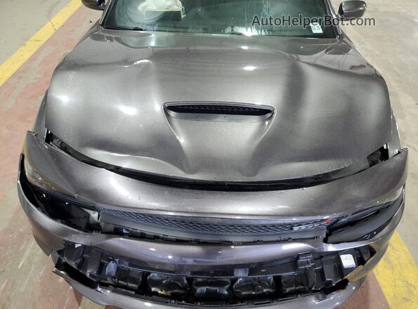 2C3CDXMG3LH249916 2020 DODGE CHARGER Угольный Вид задней части салона