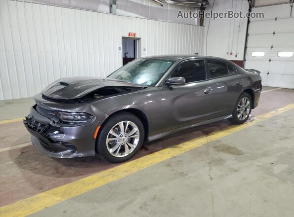 2C3CDXMG3LH249916 2020 DODGE CHARGER Угольный Передняя левая четверть