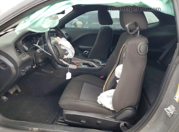 2C3CDZAG0PH641953 2023 DODGE CHALLENGER Gray Vista interior delantera