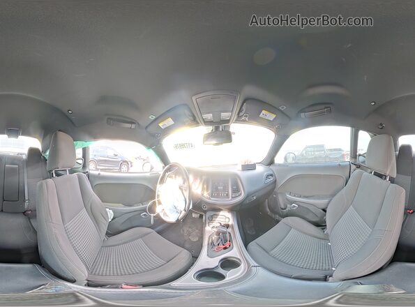 2C3CDZAG0PH641953 2023 DODGE CHALLENGER Gray Vista interior de 360 grados