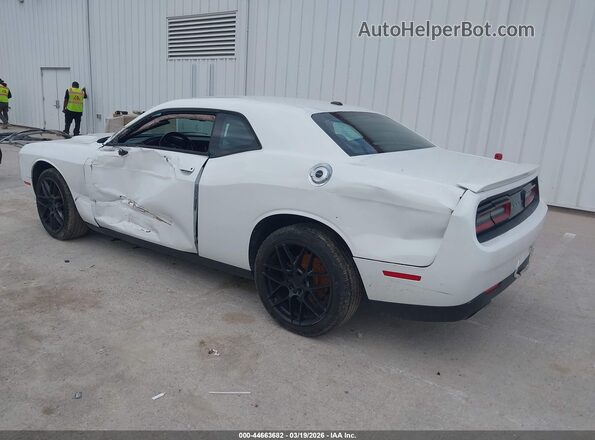 2C3CDZAG1GH275517 2016 DODGE CHALLENGER Белый Задняя левая четверть