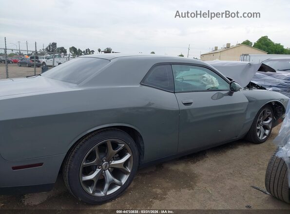 2C3CDZAG2HH514543 2017 DODGE CHALLENGER Gray Widok wnętrza z tyłu