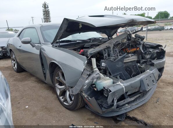 2C3CDZAG2HH514543 2017 DODGE CHALLENGER Gray Przód prawy