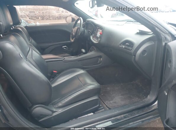 2C3CDZAG2JH199426 2018 DODGE CHALLENGER Black Vista interior delantera