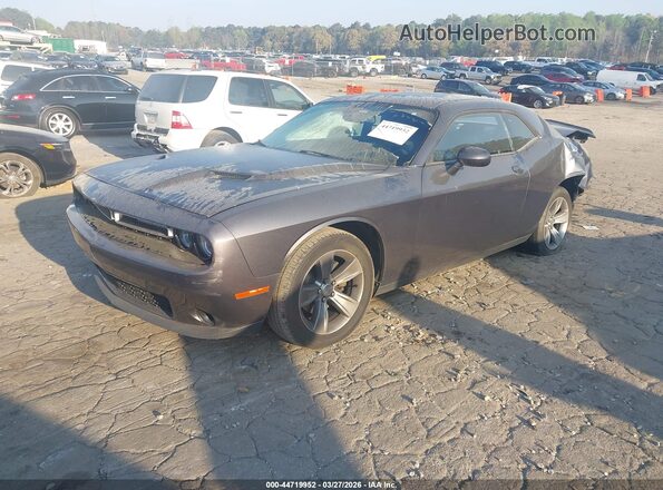 2C3CDZAG2KH674011 2019 DODGE CHALLENGER Серый Передняя левая четверть