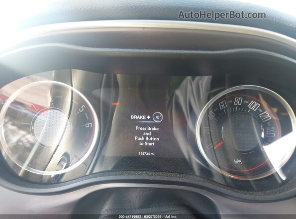 2C3CDZAG2KH674011 2019 DODGE CHALLENGER Серый Вид задних сидений