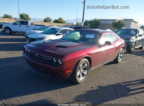 2C3CDZAG2KH750889 2019 DODGE CHALLENGER Темно-бордовый Передняя левая четверть
