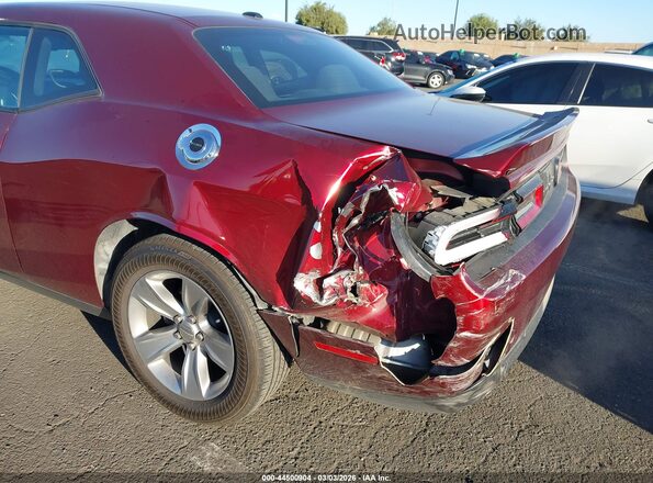 2C3CDZAG2KH750889 2019 DODGE CHALLENGER Темно-бордовый Вид спереди