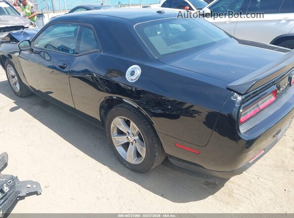 2C3CDZAG2PH553518 2023 DODGE CHALLENGER Черный Задняя левая четверть