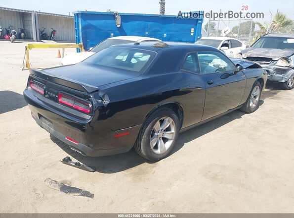 2C3CDZAG2PH553518 2023 DODGE CHALLENGER Черный Задняя правая четверть