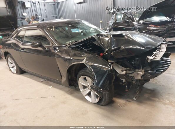 2C3CDZAG2PH573980 2023 DODGE CHALLENGER Black Przód prawy
